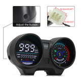 For Brazil TITAN for Honda CG150 2004-2009 Fan150 Newest Digital LED Electronics Motorcycle Temperature Meter Speedometer