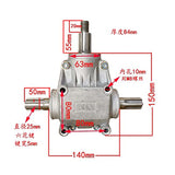 T-shaped Reinforced 1:1 Right-angle Gear Reducer/4-mode Gear Box/Steering Box/Commutator/90 Degree Angle Detector/Guide Box