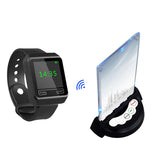 Wireless service waiter remote call bell system
