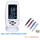 Smart Sensor Air Quality Monitor Gas Meter PM2.5 HCHO TVOC TEMP Detector Analyzer Handheld Tester Temperature Humidity Testing