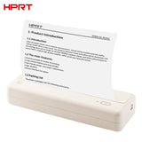 HPRT MT810 A4 Paper Thermal Printing Wireless BT Connect Compatible with iOS and Android Mobile Photo Printer