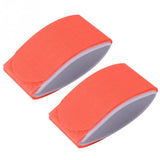 2Pair Carrier Nylon Hook and Loop Strap Supports Ski Snowboard Cross Country Snowboarding Bag Holder Accessory