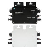 800W Micro Grid Tie Inverter Waterproof MPPT Solar WIFI APP Monitoring Solar Inverter EU Plug