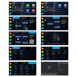 Portable Motorcycle Navigatior 5.5 Inch IPS Screen With Controller Support Wireless Carplay Android Auto 5G Wifi One Video