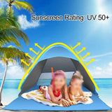 Automatic Instant Beach Shade Sun Shelter Tent Canopy Outdoor Camping Hiking Fishing Equipment