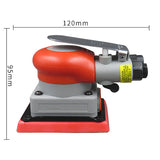 Stone Pneumatic Rectangular Vibrating Air Mill Polishing Wood Sander Seiko Putty Sandpaper hine