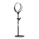 Laptop Ring Light Desk Table Ring Lamp Video Conference Light With Tripod For Meeting-A