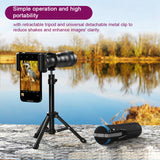 External Telephoto Phone Camera Lens 36X Optical Magnification With Tripod And Phone Clip
