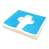 Cushion Breathe Freely Fiber Material T Shaped Opening Triangular Slope Design Elder Anti Bedsore Pad