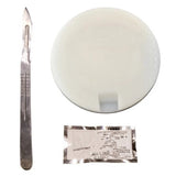 Table Tennis Racket Assembled hine Rotatable DIY Tool Cutting Platform Ping Pong Rubber Accessories,1Set