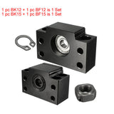 BK BF Set BK12/15/17/20 Kits One pc BF12 BF15 Ball Screw End Support for RM1204 SFU1605 SFU2005 CNC hine XYZ Axis Part