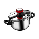 Stainless Steel Pressure Cooker Sturdy Portable for Home Kitchen Commercial