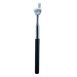 Compact Portable Telescc Teacher Pointer Anti-slip Finger Shape Presenter Stick for School Classroom Supplies