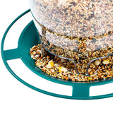 Automatic Foot Tool Outdoor Bird Feeder Hanging Nut Feeding Multiple Hole Dispenser Holder Food Container