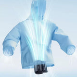 Portable Powerful Small Personal Waist Clip Speed Adjustabl Outdoor for Work Coog Antiheatstroke Fan