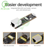 LuckFox Pico Plus RV1103 ux Micro Development Board Integrates ARM Cortex-A7/RISC-V MCU/NPU/ISP Processors With Ethernet Port