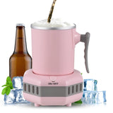 Aluminum Beverage and Mug Electric Bottle Can Cooler Warmer One Click Operation Quick Coog Warming Cup