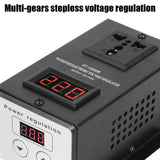 AC 220V 10000W Temperature Speed Power Adjust Controller US Plug SCR Electronic Voltage Regulator Dimmer Thermostat