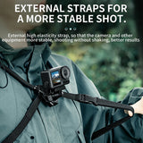 Sports Camera Neck Mount Holder Chest Strap for GoPro Hero 12/11/10, Insta360 OSMO POV Vlog Video Recording