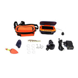 Underwater Video Camera for Ice Fishing 4.3 Inch LCD Display 8PCS LED Night Vision Turn Off Functio