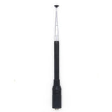 New NA-773 SMA-F UHF+VHF Handheld Telescc Antenna for BAOFENG UV-5R/82/B5/B6 888S
