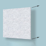 Pack of Acoustic Panels - 12 x 12 x 0.3 Inch Wall and Ceiling Sound Absorbing Panels for Home and Recording Studio