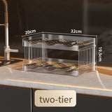 Water Bottle Stackable Cup Organizer 40Oz Tumbler With Handle For Cabinet