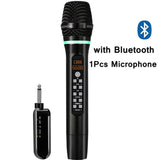 Professional Wireless Microphone Handheld Bluetooth Karaoke Mic Recording Studio Home Party Singing for Church Show Best Seller