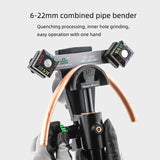 Manual Hydraulic Copper hine DSZH ST-Y999 Air Conditioning Bending Tool 6-22mm Combination Pipe Bender Set