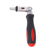 2X 0-180 Degree Multi Function Ratchet Screwdriver 1/4 Inch Inside Hexagon Interface Adjustable Angles Screwdriver
