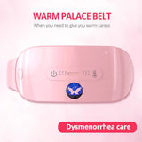 Infrared Heating Warm Belt Vibrating Massage Waist Protection Relieve Menstrual Pain