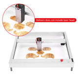 Cutting Aluminium 400mm*400mm Area Aluminum Alloy Laser Engraving hine