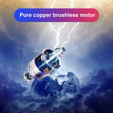 50E Car Violent Air 50mm Brushless Motor Electric Strong Dust Blower 4000mAh Powerful Duct Fan for Computer Keyboard