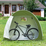 Outdoor Bike Tent 210D Oxford Fabric Waterproof Bicycle Storage Shed for Bikes