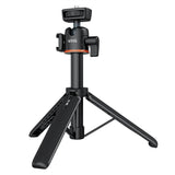 Extendable Vlog Tripod Extend Selfie Stick Tripod For GoPro Camera Smartphone Vlog Tripods for Microphone LED Light