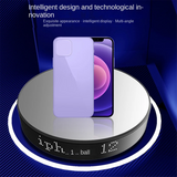20CM 360° Electric with Touch Button LED Display Smart Turntable APP Controlled Photography Base, Blue Light