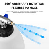 Pneumatic Air with 1L Foam Bottle Wash Interior Deep for Car Seats Carpets Tornado Cleaning Gun