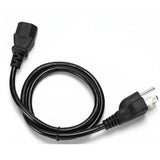 1.5M 3 PIN EU US AU UK Computer PC AC Cord Adapter Cable for Printer Netbook Laptops Game Players Cameras Power Plug Electronics Batteries Charger