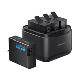 Station Compatible For Hero13 Black Battery Charging Box With Lighting Modes 3 TF Card Slots