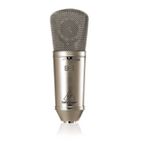BEHRINGER B-1 Gold-Sputtered Large-Diaphragm Studio Condenser Microphone Cardioid pickup pattern for unsurpassed audio quality