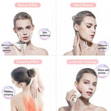 Electric Face Guasha Massager Tools EMS Heating Microcurrent Vibrating Skin Scraping SkinCare Anti-cellulite Beauty Tool 4 Modes