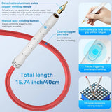 AWithZ Portable Handheld Small Mini Welding Machine - Battery Soldering Spot Welder Repair Tool DIY, 5000mAh