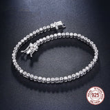 Women's Fashion Sterling Silver Zircon Bracelet