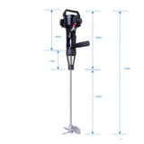 5 gallons Pneumatic industrial lifting hand-held mixer, ink, glue, paint, stepless regulation, high speed