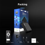 TV98 BT Android 12.0 TV Allwinner H313 Quad Core 2GB 16GB 4K 2.4G 5.0G WIFI Voice Remote Control Media Player Set Top Box