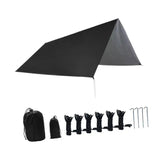 Tarp Camping Gear Must Haves Compact Ultralight Sun Shelter for Outdoor
