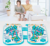 Portable health and physical therapy home sole roller type foot acupoint massager