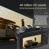 New 48 Megapixel 4K High-definition Entry-level 6X Optical Zoom Camera, Home Travel Digital Cam