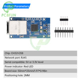 CH32V208 Serial Port to Ethernet Module TTL Network Transmission Development Board