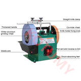H8101 10 Inch Low-Speed Water-Cooled Sharpener Household Electric Knife Grinder Polishing hine 220V